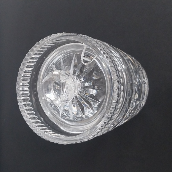 WATERFORD CRYSTAL HONEY /JAM JAR WITH LID - Picture 8 of 8
